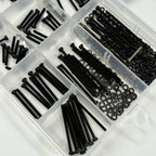 270PCS M2 12.9 Grade Alloy Steel Screw Assortment Kit — Cap Screws, Washers & Nuts