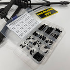 270PCS M2.5 12.9 Grade Alloy Steel Screw Assortment Kit — Cap Screws, Washers & Nuts
