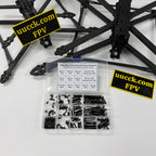 270PCS M2.5 12.9 Grade Alloy Steel Screw Assortment Kit — Cap Screws, Washers & Nuts