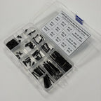 270PCS M2 12.9 Grade Alloy Steel Screw Assortment Kit — Cap Screws, Washers & Nuts