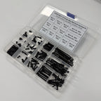 270PCS M2.5 12.9 Grade Alloy Steel Screw Assortment Kit — Cap Screws, Washers & Nuts